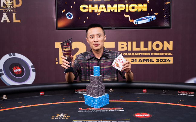 Jacob Yong secures the championship title of the Kick-off Event - Quang Nguyen dominates the Final Table of Megastack HR