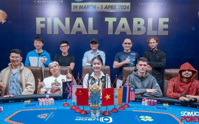 The USOP Danang 2024 Main Event has reached the Final Table - Who will be the champion?