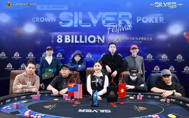 Crown Silver Poker, Opening Event, #1 Opener, Final Table Has Been Compensated