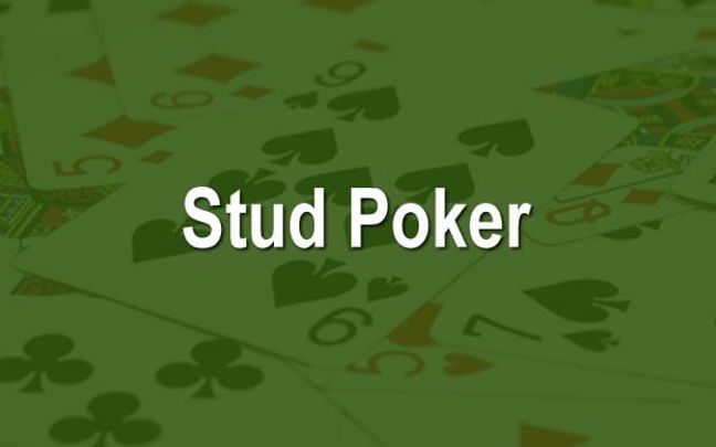 Learn how to play Stud Poker effectively for beginners