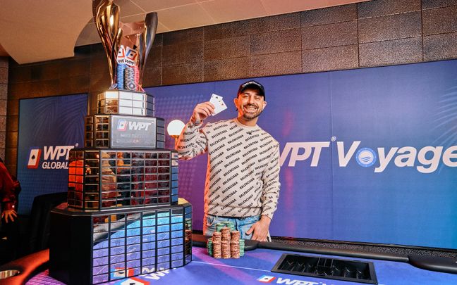 Aram Oganyan Wins Two Blind Flips & Scores Double Elimination En Route to WPT Voyage Victory