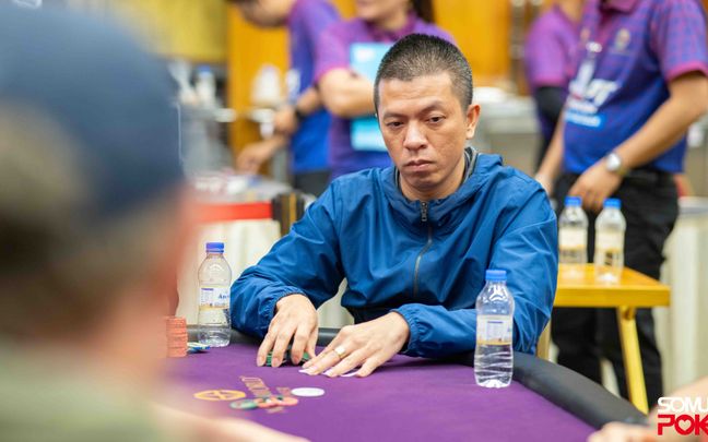  In the 8 Max Survivor 2K Bounty tournament, Nguyễn Quang Huy Holds a Significant Stack.