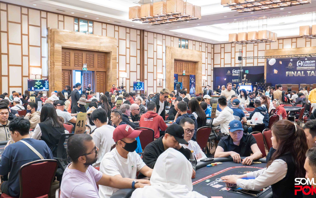 USOP Danang 2024 draws Main Event Day 1A flight record 366 entries; You Hyun Kim tops 46 survivors