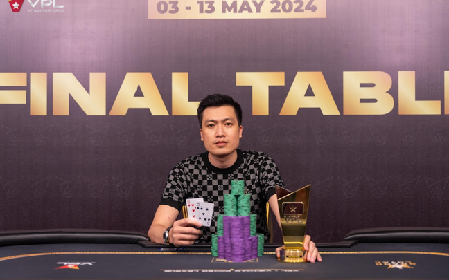 Trần Văn Thịnh Vô địch Mini Main Event - VPL Main Event 12B GTD chính thức bắt đầu