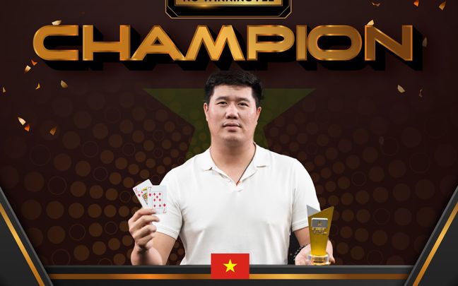 Vũ Tá Nhất emerges victorious in the VPL Mini Main Event