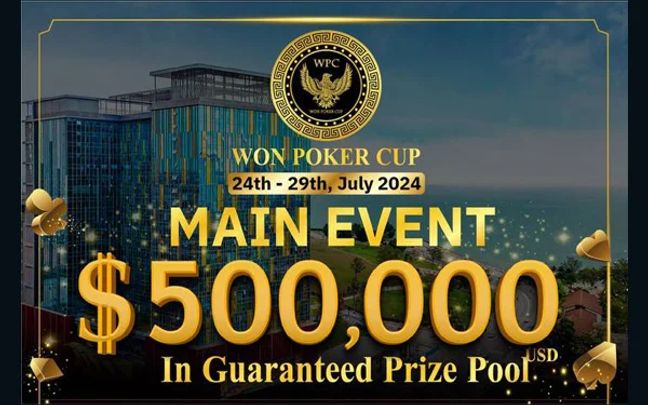 Won Poker Cup Debuts ở Sihanoukville, Cambodia với mức giải thưởng đảm bảo $600,000