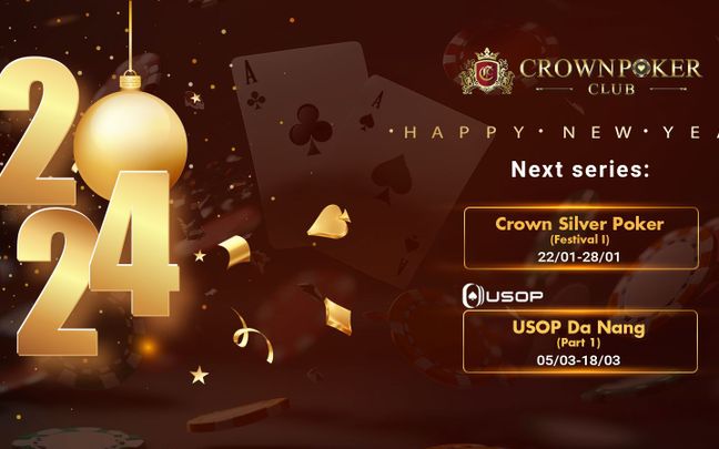 Crown Poker Club Hanoi, Vietnam Rings In 2024 With Six International Events Up Ahead