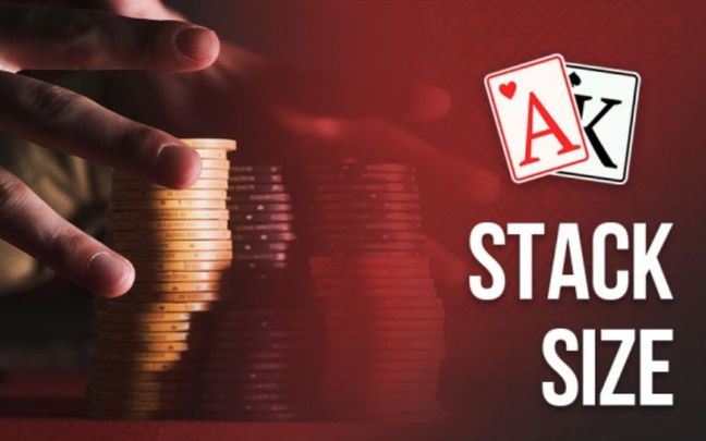 What is stack size in poker? The importance of stack size in poker.